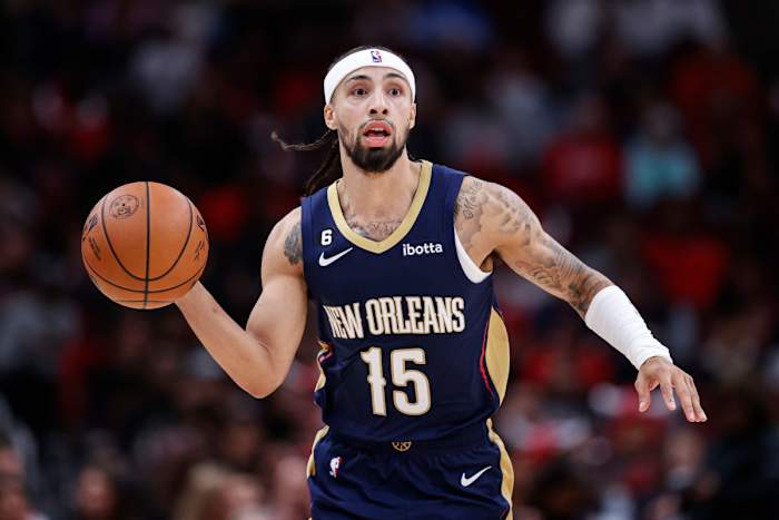 New Orleans Pelicans point guard Jose Alvarado